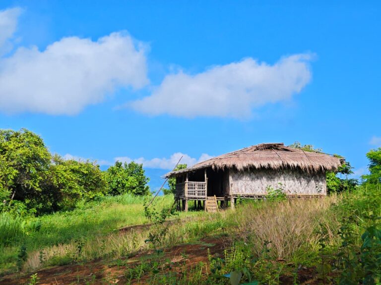 The beauty of the Bandarban's hilly areas with nature